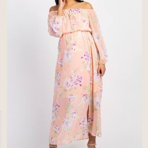 Pink Blush maternity dress